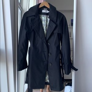 Black Hilary Radley raincoat brandnew